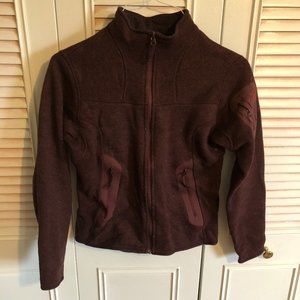 Arcteryx Maroon Fleece Jacket